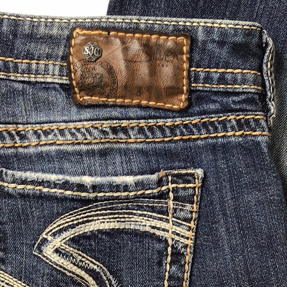 Silver Jeans Natsuki Boot Stretch  Blue Size 29 W29/L31 - Picture 7 of 14